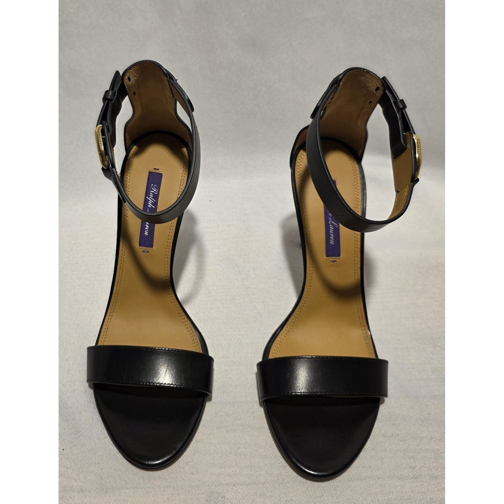 Ralph Lauren Purple Label 800922531001 Colson Women's Black Heels. NWB. Size 7.5